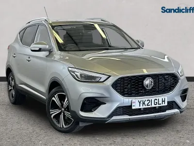 Used MG ZS Excite 106 HP (77 kW) 2023 Metallic  monument silver SUV