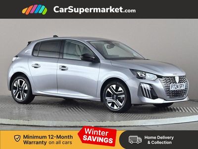 Grey Used 2024 Peugeot 208 Allure Hatchback | £14,197 (Fair price)
