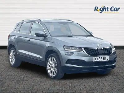 Used Skoda Karoq SE L 116 HP (85 kW) 2019 Grey SUV