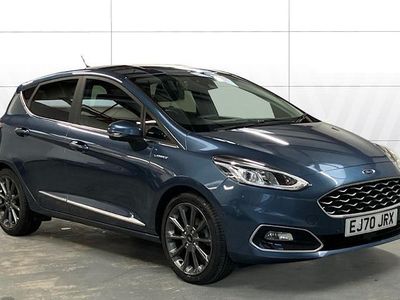 Used Ford Fiesta Vignale 155 HP (114 kW) 2020 Blue Hatchback