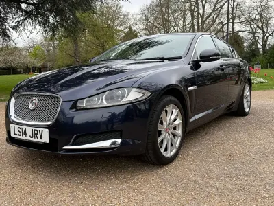 Used Jaguar XF Premium Luxury 200 HP (147 kW) 2014 Blue Sedan