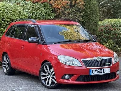 Red Used 2010 Skoda Fabia vRS Estate | £3,850 (Fair price)