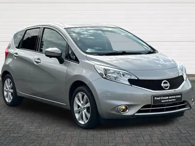 Used Nissan Note S 98 HP (72 kW) 2016 Silver Hatchback