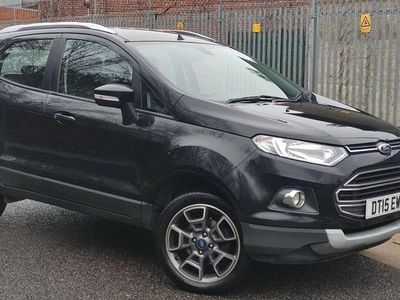 Black Used 2015 Ford Ecosport Titanium SUV | £4,000 (Fair price)