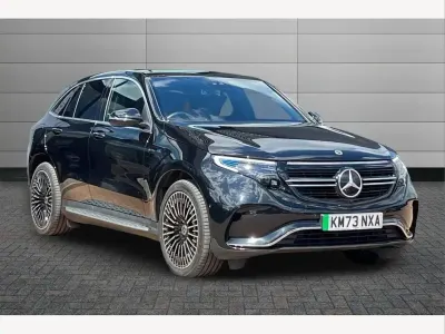 Used Mercedes EQC400 AMG Line Premium 300 kW (408 HP) 2023 Black SUV