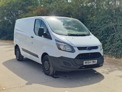 Used Ford Transit Custom 100 HP (73 kW) 2014 White Van