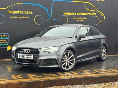 Used Audi A3 Black Edition 150 HP (110 kW) 2018 Grey Sedan