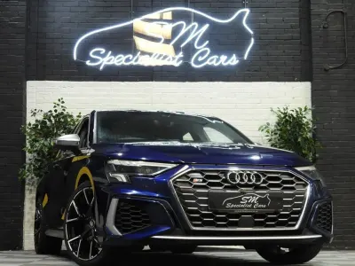 Used Audi S3 Advanced 310 HP (228 kW) 2021 Blue Sedan
