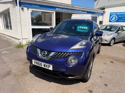 Used Nissan Juke Tekna 115 HP (84 kW) 2016 Blue SUV