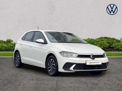 White Used 2023 VW Polo Life Hatchback | £16,290 (Fair price)