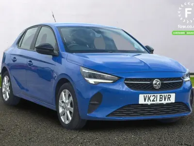 Used Vauxhall Corsa 75 HP (55 kW) 2021 Blue Hatchback
