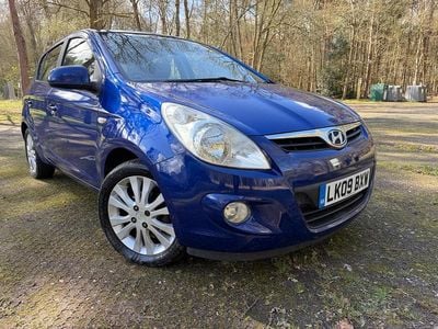 Used Hyundai i20 Style 2009 Blue Hatchback