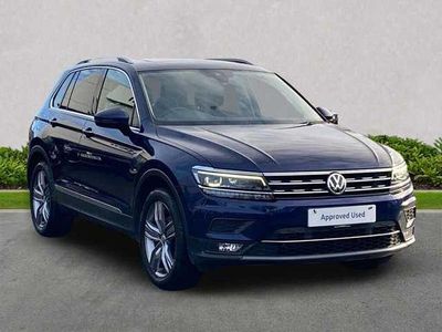 Blue Used 2019 VW Tiguan SEL SUV | £18,498 (Fair price)