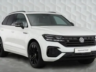Used VW Touareg Black Edition 286 HP (210 kW) 2022 White SUV