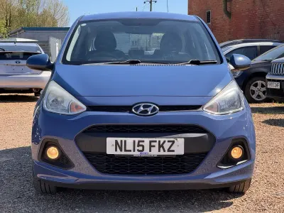 Used Hyundai i10 SE 2015 Blue Hatchback