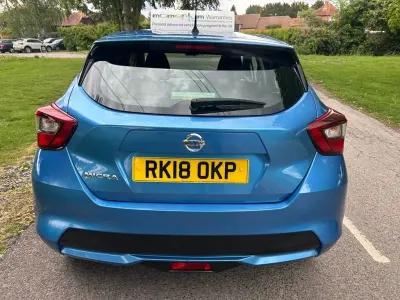Usado Nissan Micra Acenta Limited Edition 90 HP (66 kW) 2018 Azul Citadino