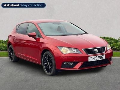 Used Seat Leon SE Dynamic 128 HP (94 kW) 2019 Red Hatchback