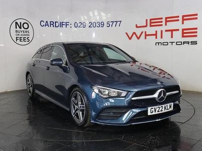 Used Mercedes CLA180 Shooting Brake AMG line 136 HP (100 kW) 2022 Blue Estate