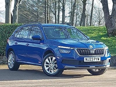 Used Skoda Kamiq SE 95 HP (69 kW) 2023 Blue SUV