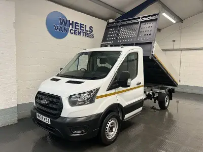Used Ford Transit 130 HP (95 kW) 2024 White Cabriolet