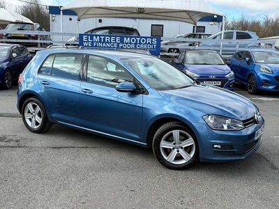 Used VW Golf VII Edition 125 HP (91 kW) 2017 Blue Hatchback