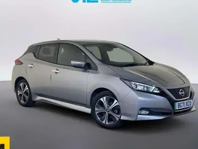 Used Nissan Leaf Tekna 110 kW (150 HP) 2021 Silver Hatchback