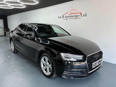 Begagnad Audi A4 2017 Svart Sedan