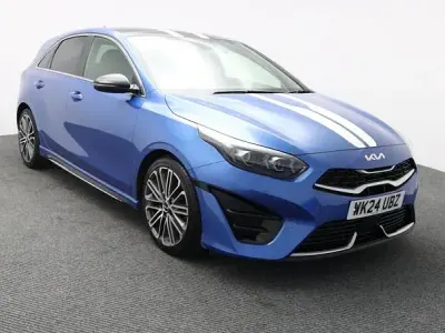 Used Kia Ceed GT-Line S 158 HP (116 kW) 2024 Blue Hatchback