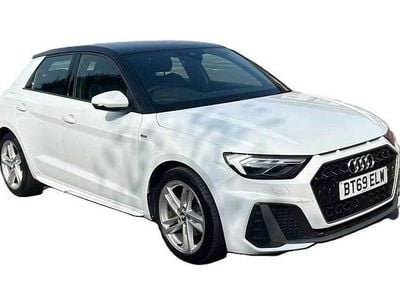 Used Audi A1 Sportback S-Line 116 HP (85 kW) 2019 White Hatchback