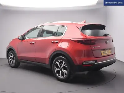 Used Kia Sportage 130 HP (95 kW) 2021 Red SUV