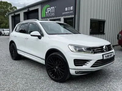 Used VW Touareg R-line 262 HP (192 kW) 2016 White SUV