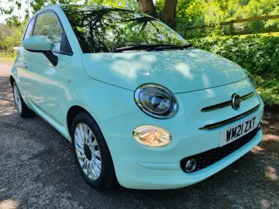 Używany Fiat 500 Lounge 70 KM (51 kW) 2021 Zielony Hatchback