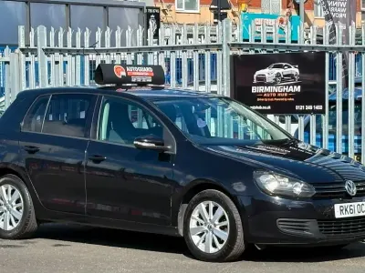 Used VW Golf VI Match 105 HP (77 kW) 2011 Black Hatchback