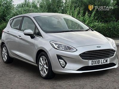 Silver Used 2018 Ford Fiesta Zetec Hatchback | £6,999 (Fair price)