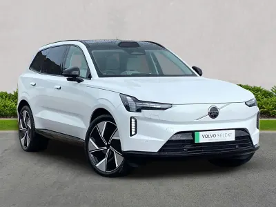 New Volvo EX90 Ultra 300 kW (408 HP) 2025 White SUV