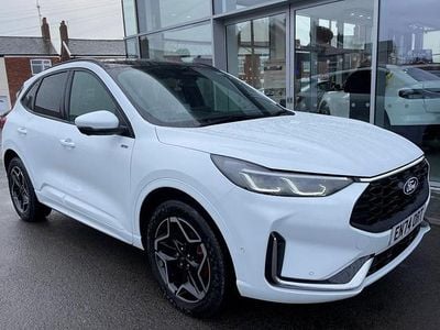 White Used 2025 Ford Kuga ST-Line X SUV | £25,495 (Fair price)