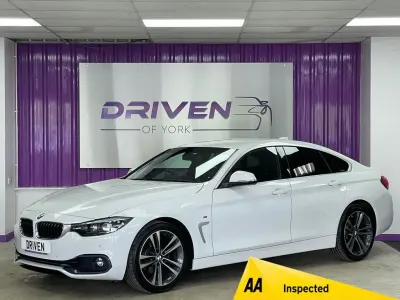 Usado BMW 420 Sport Line 184 CV (135 kW) 2019 Blanco Coupe