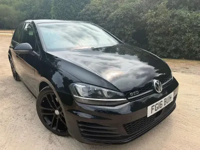 Used VW Golf VII GTD 2016 Black Hatchback