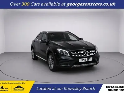 Used Mercedes GLA180 AMG line 122 HP (89 kW) 2019 Black SUV