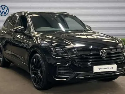 Used VW Touareg Black Edition 286 HP (210 kW) 2023 Grenadilla black metallic SUV