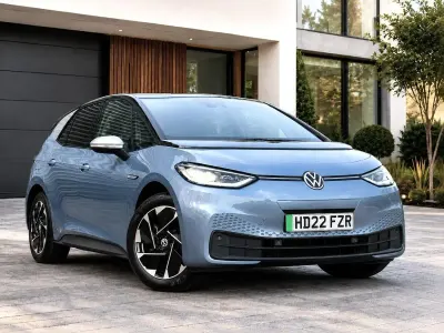 Used VW ID.3 Pro Performance 150 kW (204 HP) 2022 Blue Hatchback