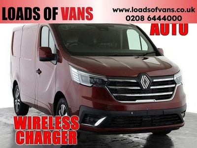 New Renault Trafic 2025 Red MPV