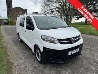 used Vauxhall Vivaro 2.0 Turbo D 3100 Edition Crew Van 5dr L2 H1 Euro 6 (s/s) (120 ps)