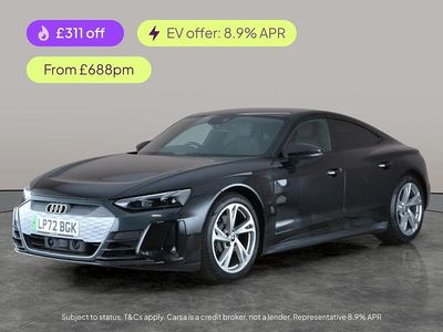 Used Audi e-tron GT quattro Advanced 389 kW (530 HP) 2022 Black Sedan