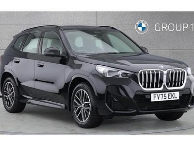 Black sapphire metallic paint Used 2025 BMW X1 M Sport SUV | £37,440 (Expensive)
