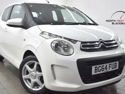 Used Citroën C1 Feel 68 HP (50 kW) 2014 White Hatchback
