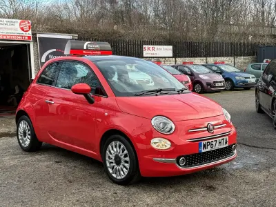 Used Fiat 500 Lounge 69 HP (50 kW) 2018 Pink Hatchback