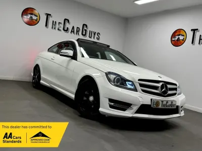 Used Mercedes C250 Sport Edition 2015 White Coupe