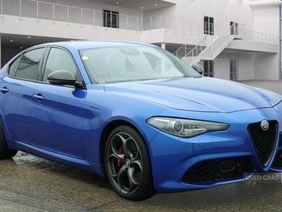 Used Alfa Romeo Giulia Ti 280 HP (205 kW) 2019 Blue Sedan