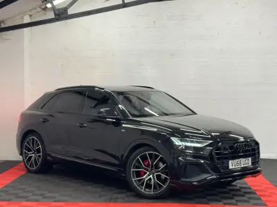 Used Audi Q8 S-Line 286 HP (210 kW) 2018 Black SUV